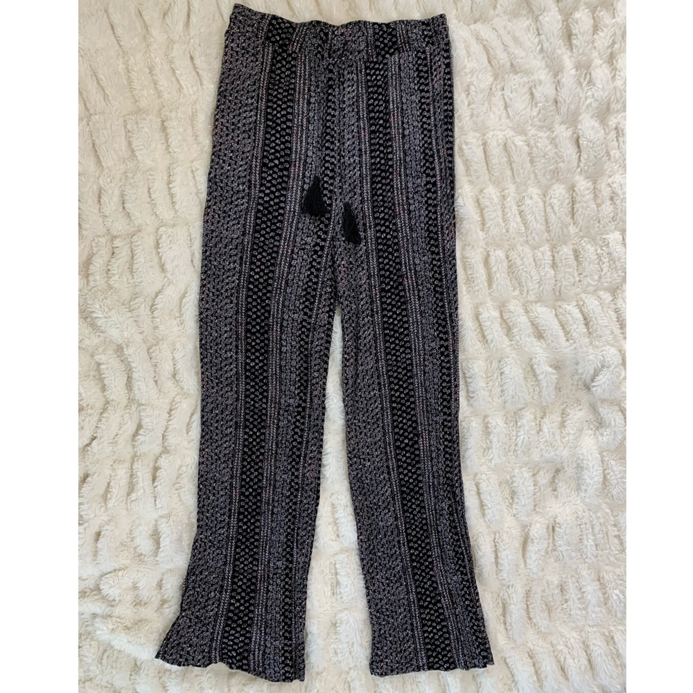Target Knox Rose Boho Pants Purple Black
